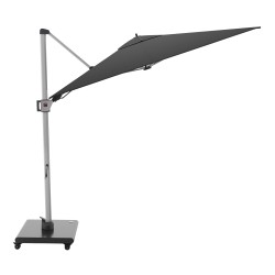 HYPERION 330 x 240 cm - luxusní výkyvný zahradní slunečník s boční tyčí