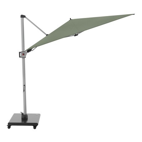 Knirps HYPERION 330 x 240 PRESTIGE - luxusní výkyvný zahradní slunečník s boční tyčí : Barva slunečníku - BAMBOO