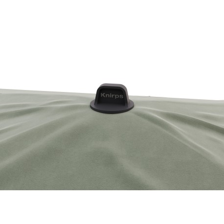 Knirps HYPERION 330 x 240 cm - luxusní výkyvný zahradní slunečník s boční tyčí : Barva slunečníku - Tmavě šedá (obrázek 15)