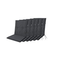 LIVING 6910 nízký - set 6 ks – polstry na křesla a židle