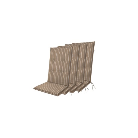 Doppler LIVING 6911 vysoký - set 4 ks – polstry na křesla a židle