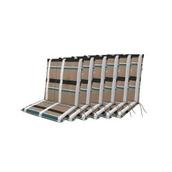 LIVING 6912 nízký - polstr na židli a křeslo