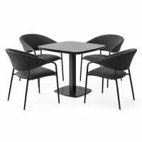 Picaso MELIA LIKA-TEX® antracit - zahradní/gastro souprava 4+1