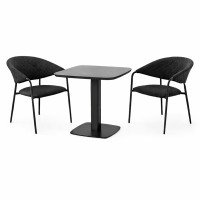 Picaso MELIA LIKA-TEX® antracit - zahradní/gastro souprava 4+1