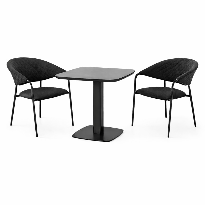 Picaso MELIA LIKA-TEX® antracit - zahradní/gastro souprava 4+1