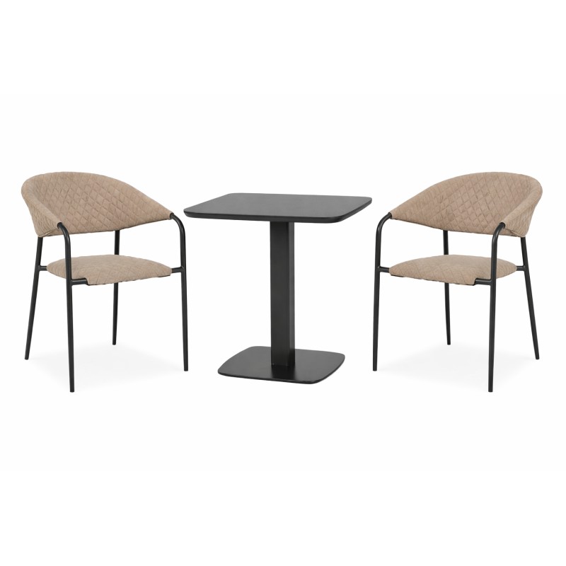 Picaso MELIA LIKA-TEX® mocca - zahradní/gastro souprava 4+1