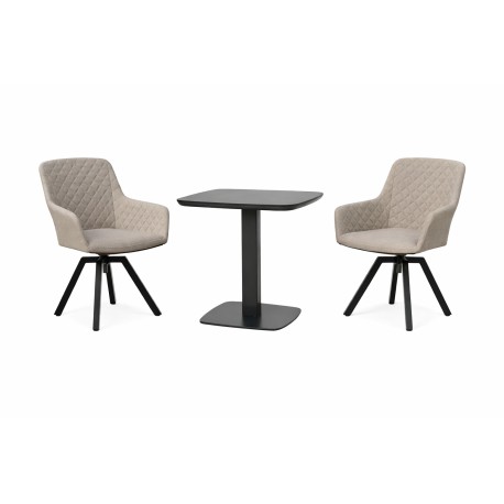 Doppler PICASO PARIS LIKA-TEX® otočné mocca - zahradní souprava 2+1