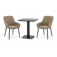 PICASO PARIS LIKA-TEX® pevné mocca - zahradní souprava 2+1