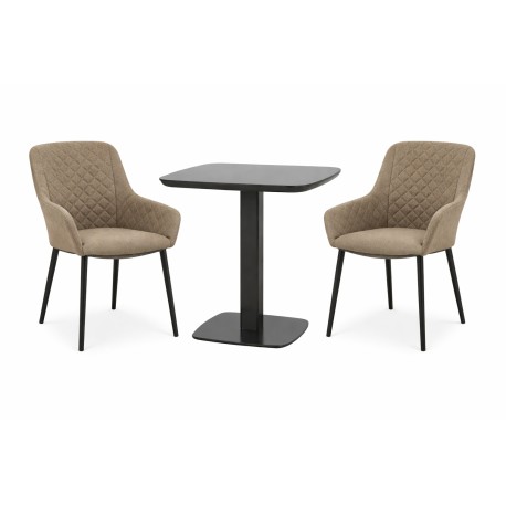 Doppler PICASO PARIS LIKA-TEX® pevné mocca - zahradní souprava 2+1