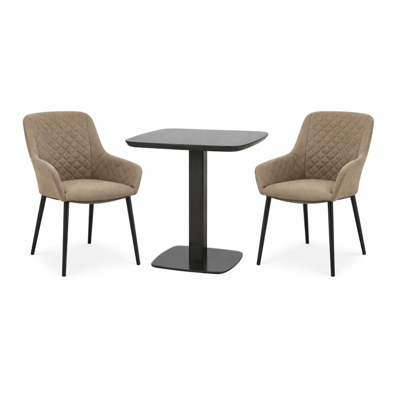 PICASO PARIS LIKA-TEX® pevné mocca - zahradní souprava 2+1