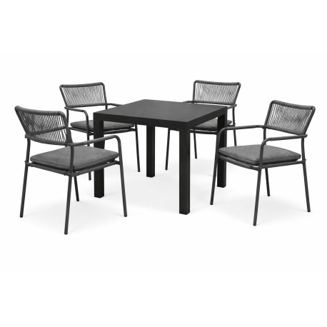 Doppler MADRI – zahradní hliníková souprava 4+1