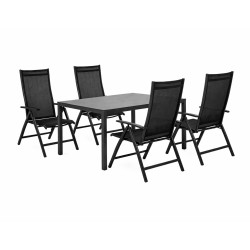 PICASO EXPERT polohovací – zahradní hliníková souprava 4+1