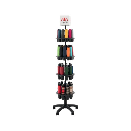 Levně Doppler Otočný černý prodejní stojan na deštníky Doppler