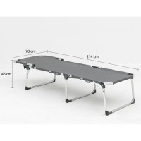 De-Luxe XL - zahradní hliníkové lehátko