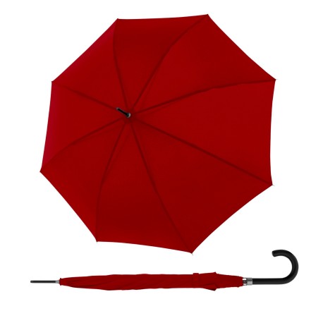 Doppler Bristol AC - holový vystřelovací deštník červený