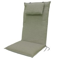 AURA 6751 vysoký - polstr na židli a křeslo s podhlavníkem