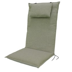 AURA 6751 vysoký - polstr na židli a křeslo s podhlavníkem