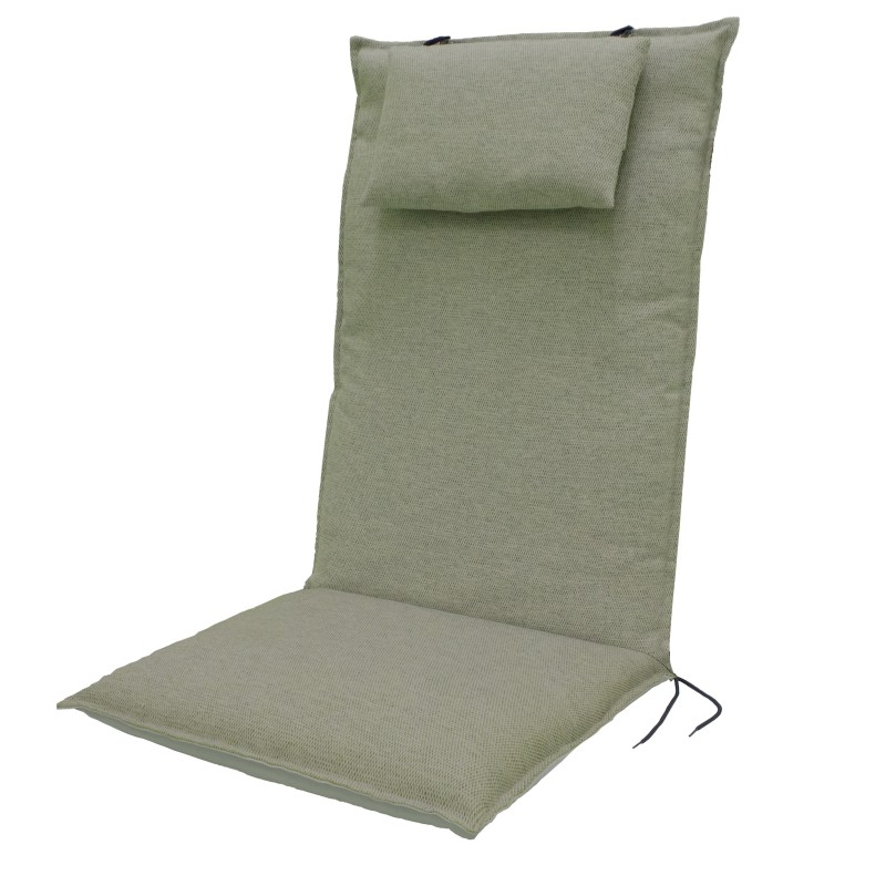 AURA 6751 vysoký - polstr na židli a křeslo s podhlavníkem