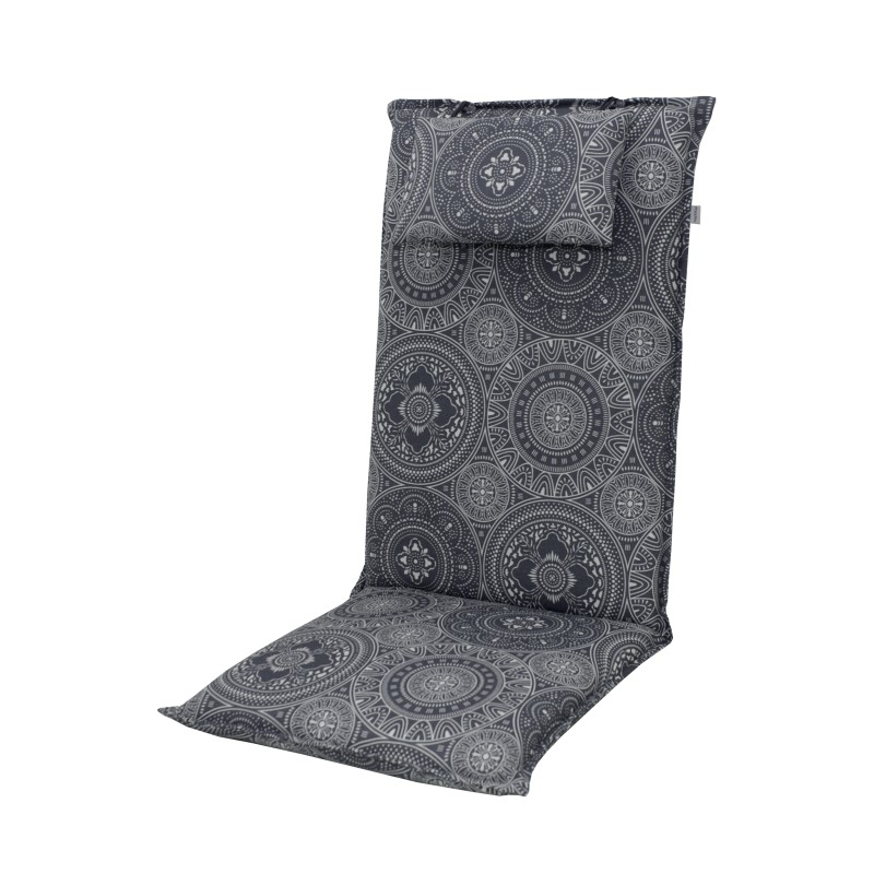 LYRA 9207 vysoký - polstr na židli a křeslo s podhlavníkem