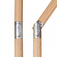 ALU WOOD 3 x 2 m – slunečník s automatickým naklápěním s ULTRA UV ochranou