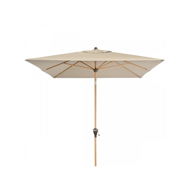 ALU WOOD 3 x 2 m – slunečník s automatickým naklápěním s ULTRA UV ochranou