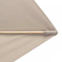 ALU WOOD 3 x 2 m – slunečník s automatickým naklápěním s ULTRA UV ochranou