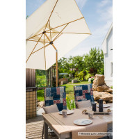 ALU WOOD 3 x 2 m – slunečník s automatickým naklápěním s ULTRA UV ochranou