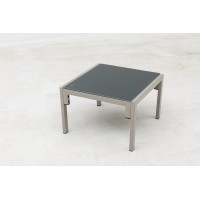 Mare set lehátek + stůl, mocca/ šedá