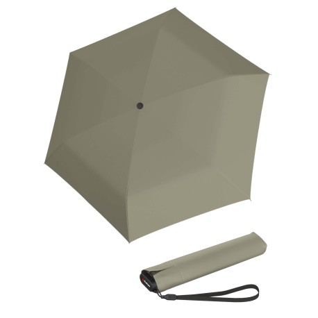 Knirps Knirps US.050 ultra light slim manual Moss- lehký skládací plochý deštník