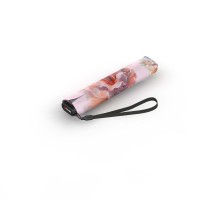 Knirps US.050 ultra light slim manual Coral - lehký skládací plochý deštník