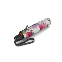 KNIRPS T.200 Medium Duomatic Iris Pink - elegantní plně automatický deštník