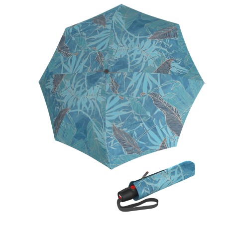 Knirps KNIRPS T.200 Medium Duomatic Monstera - elegantní plně automatický deštník
