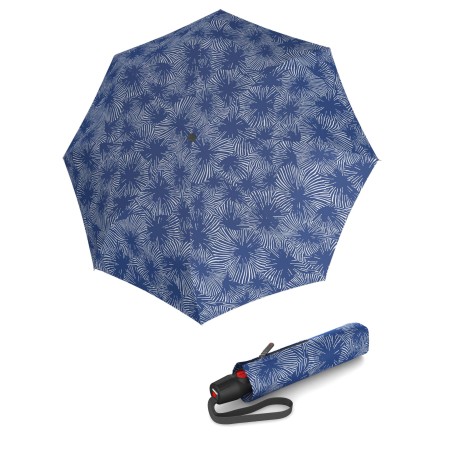 Knirps KNIRPS T.200 Medium Doodle Blue - elegantní plně automatický deštník
