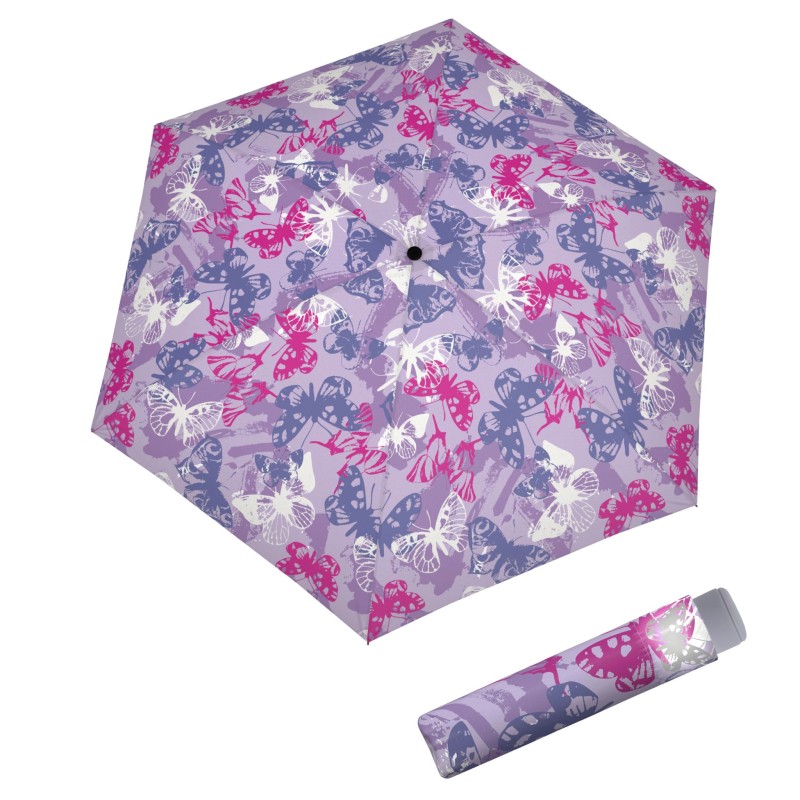 Kids Mini light up Butterfly - dětský skládací deštník