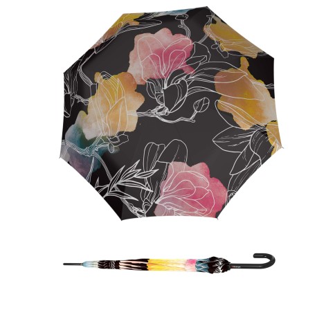 Knirps KNIRPS T.760 Iris Gold- elegantní holový vystřelovací deštník