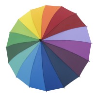 Golf automatic Rainbow - partnerský holový deštník