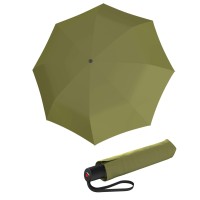 Knirps A 200 Medium Duomatic Olive - elegantní plnoautomatický deštník