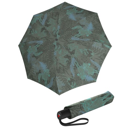 Knirps Knirps A 200 Medium Duomatic Savannah Emerald - elegantní plně automatický deštník