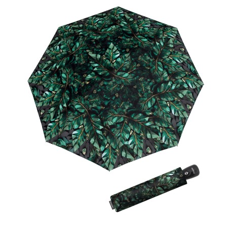 Doppler Fiber Magic Imperial Crystal Leaves - dámský plně automatický deštník