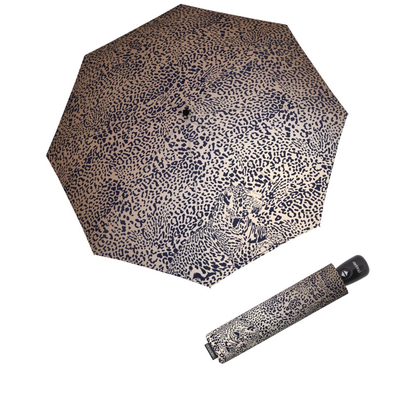 Fiber Magic Imperial Leopard - dámský plně automatický deštník