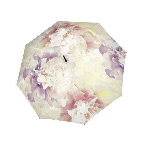 Doppler Fiber Flex Long AC Imperial Bloom - dámský holový vystřelovací deštník