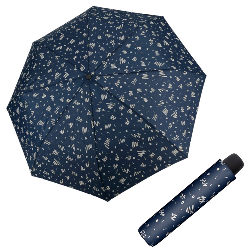 Hit Mini Deep Blue - dámský skládací deštník