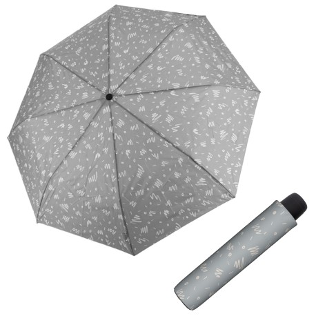 Derby Hit Mini Cool Grey - dámský skládací deštník