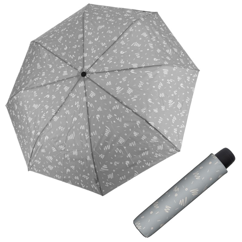 Hit Mini Cool Grey - dámský skládací deštník