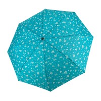 Hit Mini Aqua Blue- dámský skládací deštník