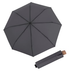 Timber manual Dark grey - skládací deštník
