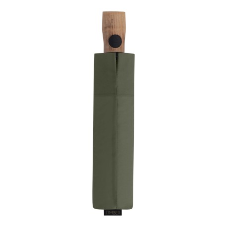 Knirps Timber duomatic Olive - skládací deštník (obrázek 3)
