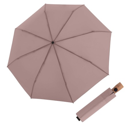 Knirps Timber duaomatic Heather- skládací deštník