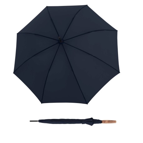 Knirps Timber Stick Automatic Navy  - holový deštník