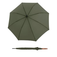 Timber Stick Automatic Olive - holový deštník